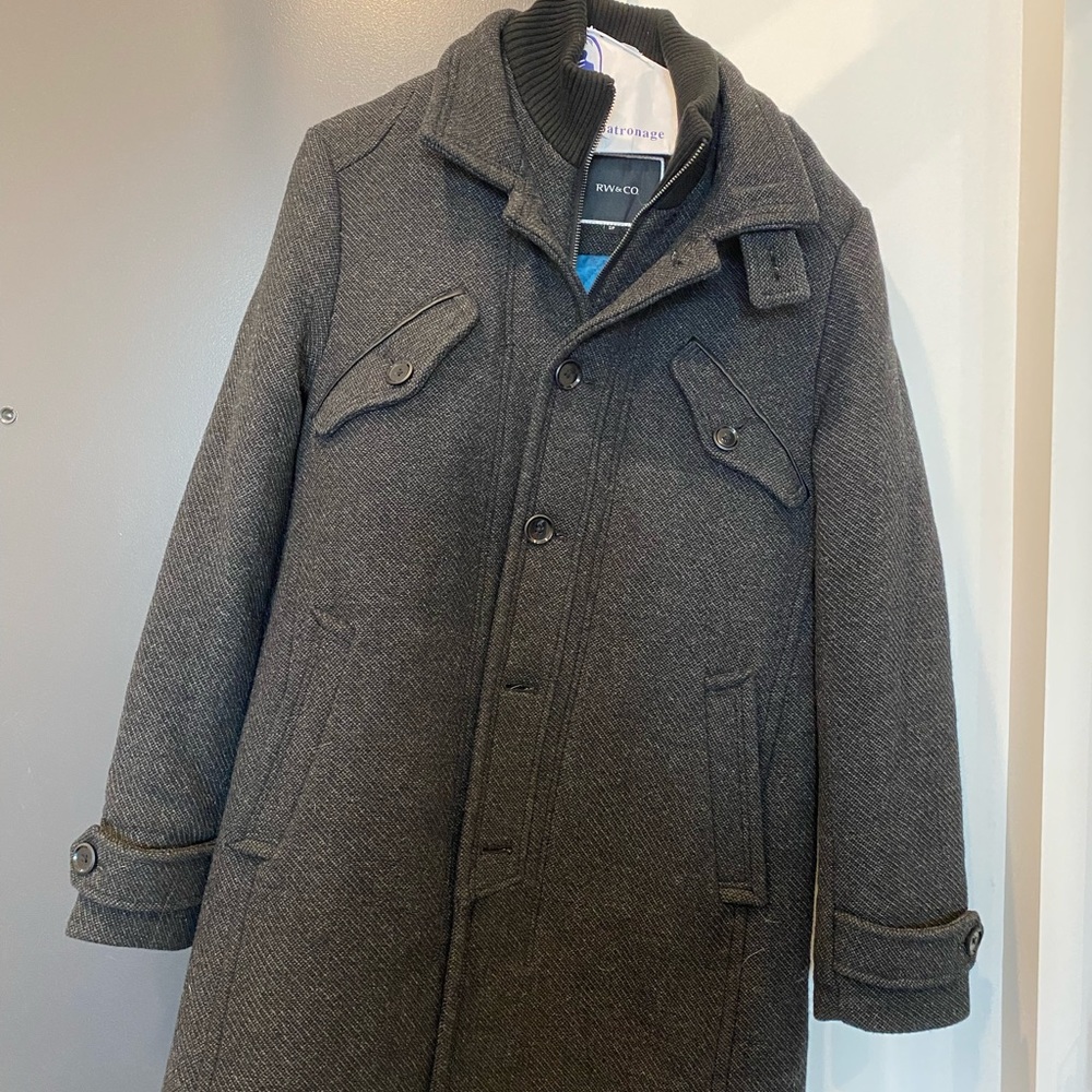 🤍NWOT🤍 RW&CO Mens Grey Fall Jacket